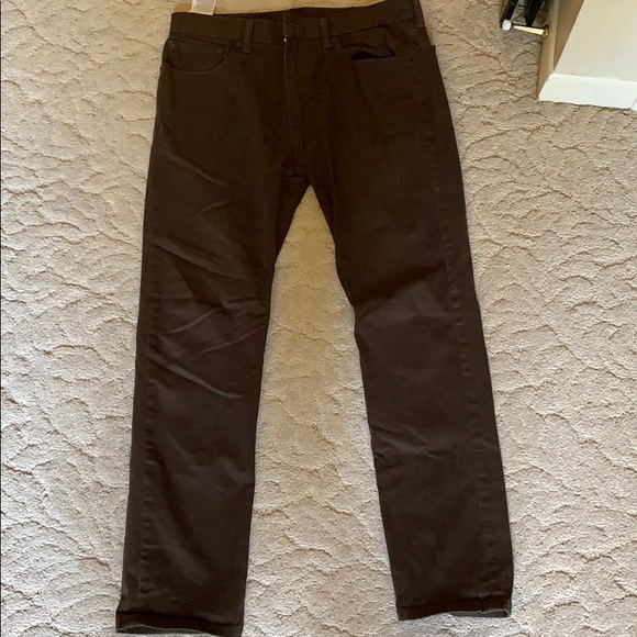 Levi Strauss Brown Pants 33x32 - Picture 1 of 5